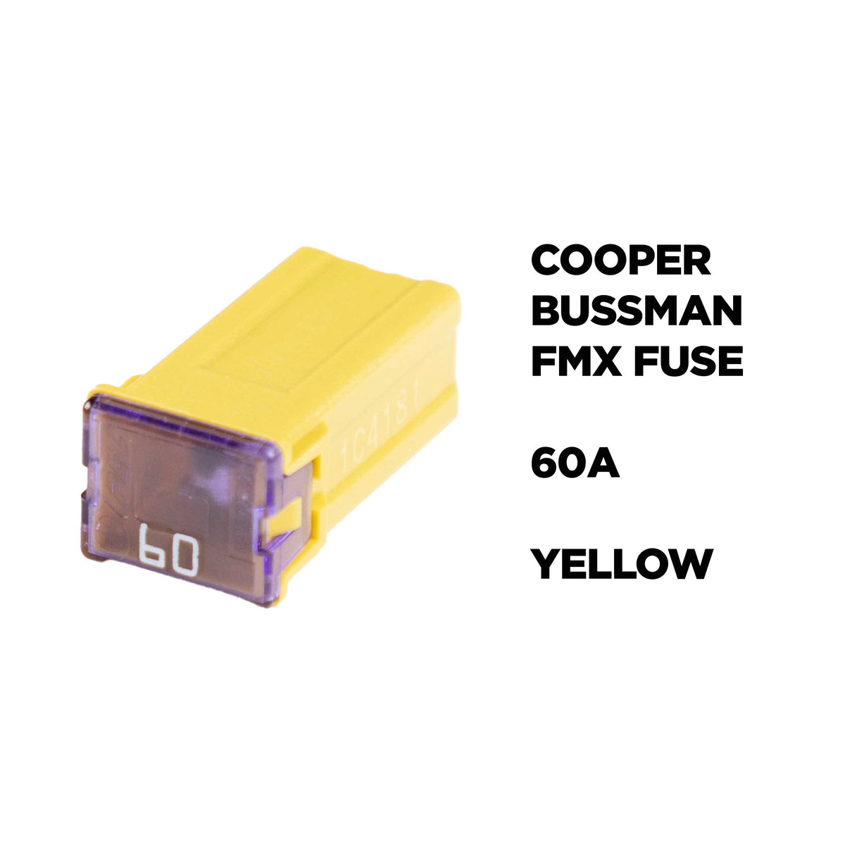 Install Bay FMX-60, USA Cooper Bussmann FMX Fuse - 60 Amp