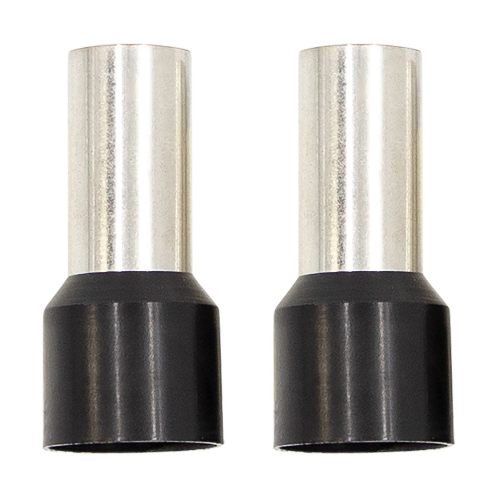 Install Bay FRL10BK,  Black 1/0GA  Ferrules 50/Bag
