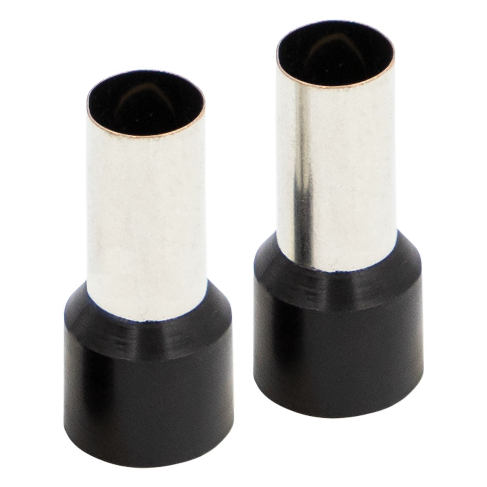 Install Bay FRL10BK,  Black 1/0GA  Ferrules 50/Bag
