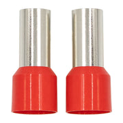 Install Bay FRL4RD,  Red 4GA Ferrules 50/Bag