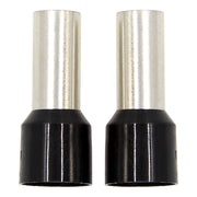 Install Bay FRL8BK,  Black 8GA  Ferrules 50/Bag