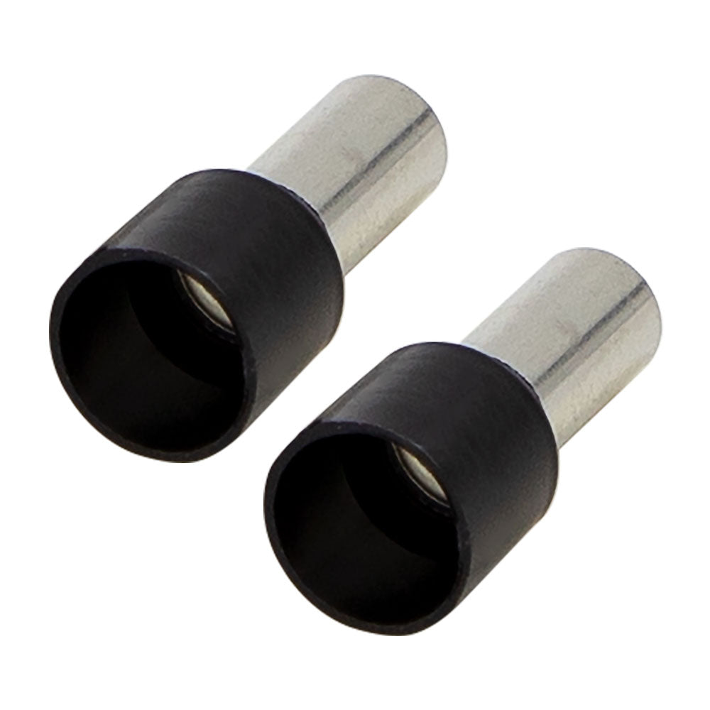 Install Bay FRL8BK,  Black 8GA  Ferrules 50/Bag