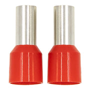 Install Bay FRL8RD,  Red 8GA  Ferrules 50/Bag