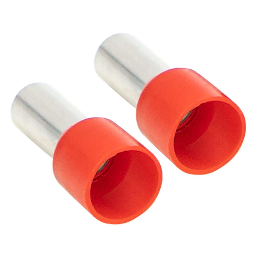 Install Bay FRL8RD,  Red 8GA  Ferrules 50/Bag