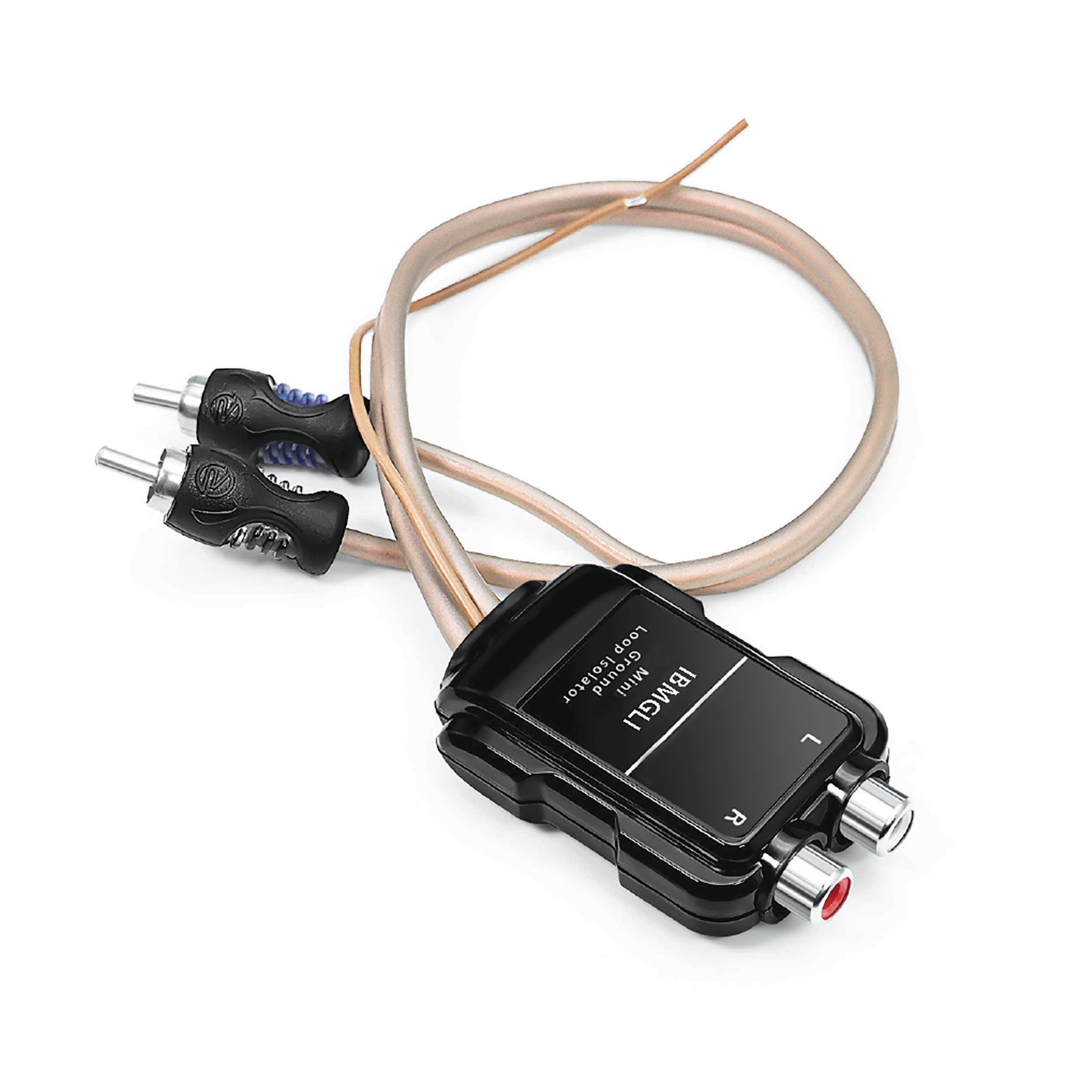 Install Bay IBMGLI, Mini 2-Channel RCA Stereo Ground Loop Isolator