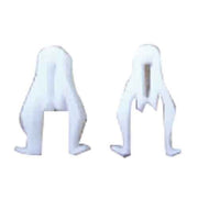 Install Bay IB-PC7503, Panel Clip White Nylon - 50 Pack