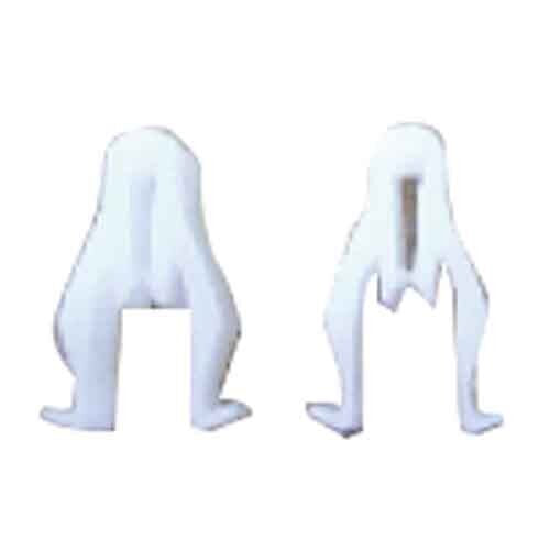 Install Bay IB-PC7503, Panel Clip White Nylon - 50 Pack
