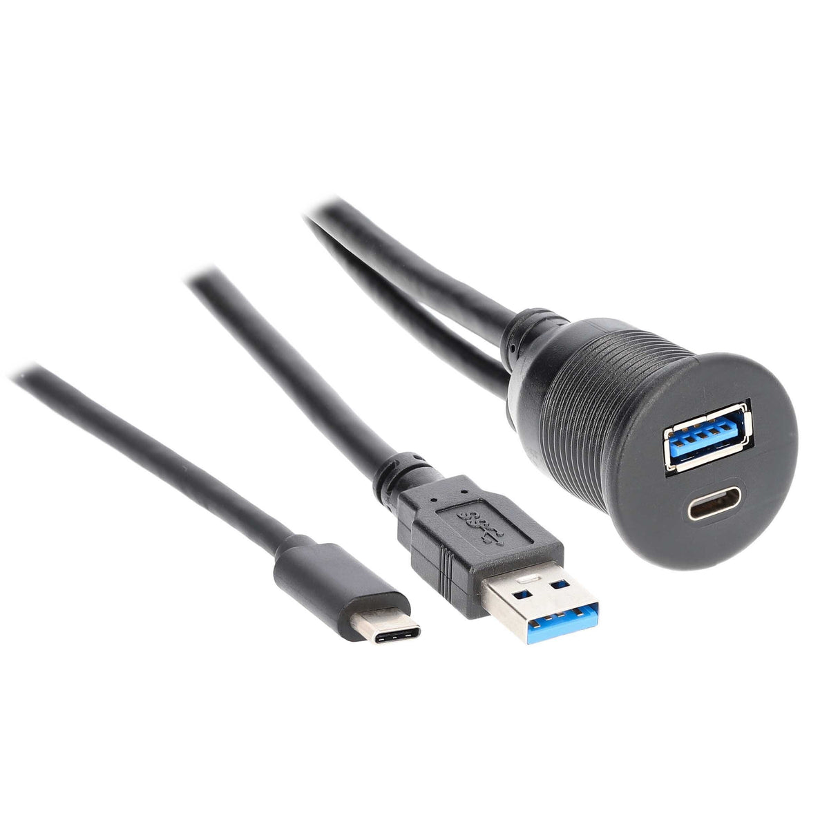 Install Bay IBR114, USB and USB-C charger and data