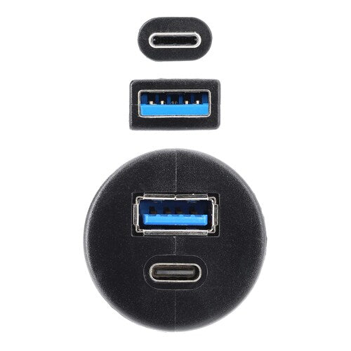 Install Bay IBR114, USB and USB-C charger and data