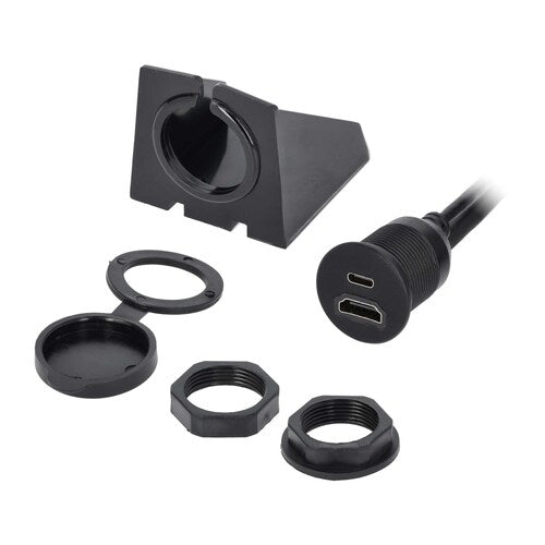Install Bay IBR137, Type C/Hdmi To Type C/ Hdmi Ext Cable 3'