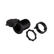 Install Bay IBR58, 12V Power Socket Water Resistant W/Cover - Retail Pack