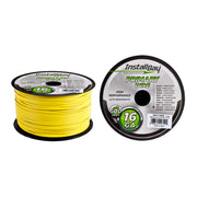 Install Bay PWYL16500, Primary Wire 16 Gauge Yellow - Coil of 500 feet
