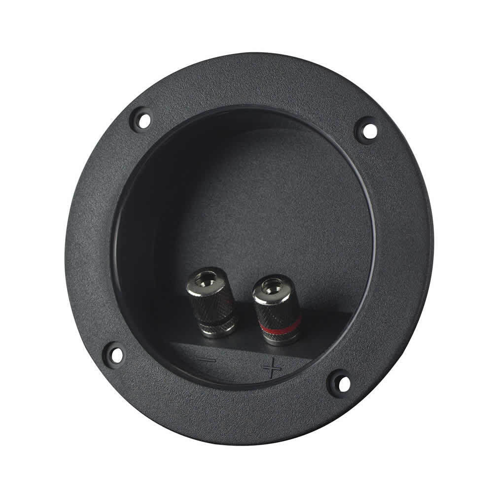 Install Bay TCRB, Terminal Cup 3 inch Round Binding Post Nickel