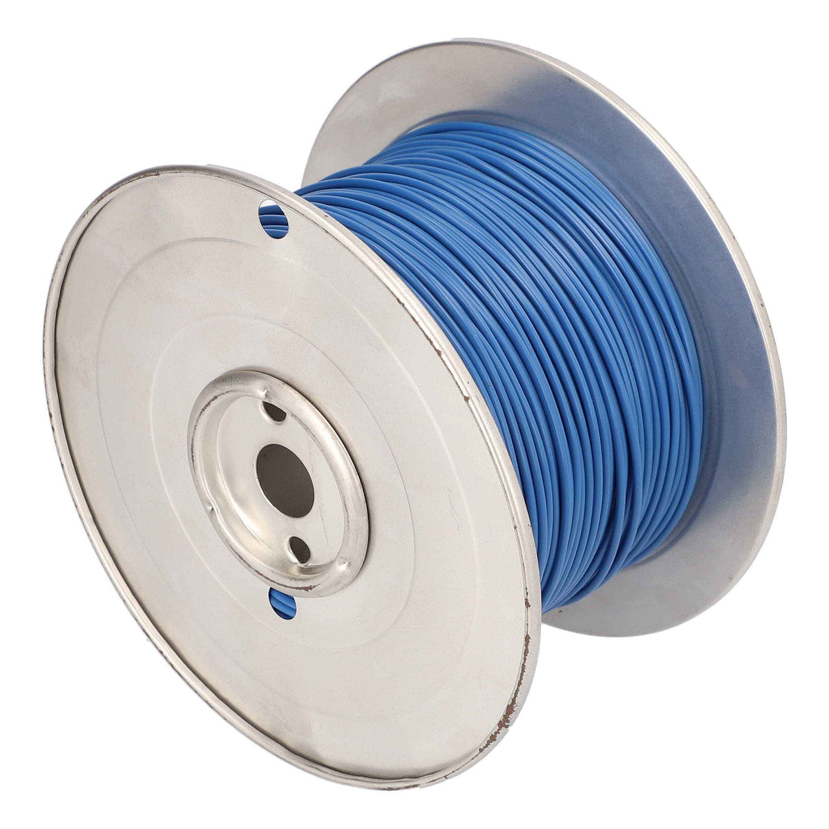 Install Bay US18500BL, 18 Ga US GPT All Copper Primary Wire Blue - Coil Of 500 Ft