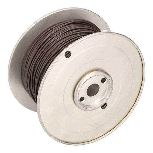 Install Bay US18500BR, 18 Ga US GPT All Copper Primary Wire Brown - Coil Of 500 Ft