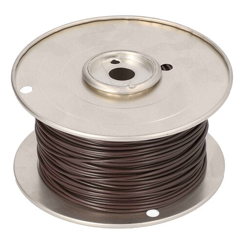 Install Bay US18500BR, 18 Ga US GPT All Copper Primary Wire Brown - Coil Of 500 Ft