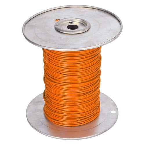 Install Bay US18500OR, 18 Ga US GPT All Copper Primary Wire Orange - Coil Of 500 Ft