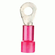 Install Bay RNRT14, Red Nylon Ring Terminal 22-18 Gauge 1/4 inch - Package of 10