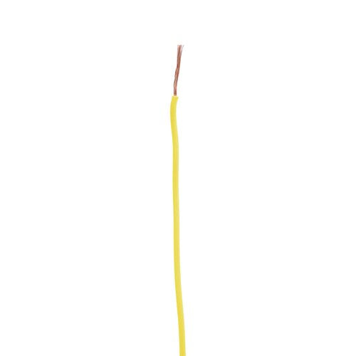 Install Bay US12500YL, 12 Ga US GPT All Copper Primary Wire Yellow - Coil Of 500 Ft