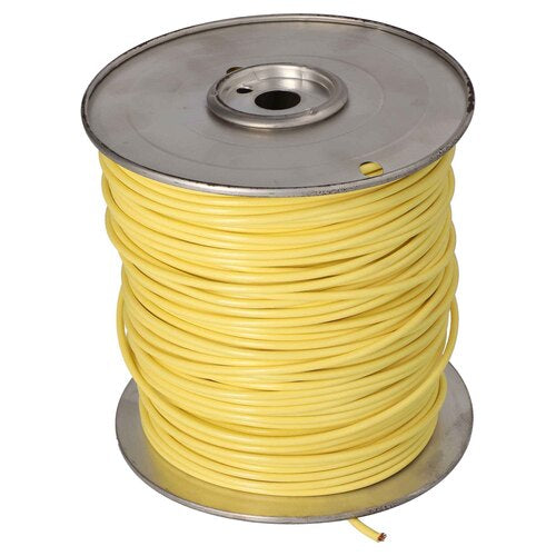 Install Bay US12500YL, 12 Ga US GPT All Copper Primary Wire Yellow - Coil Of 500 Ft