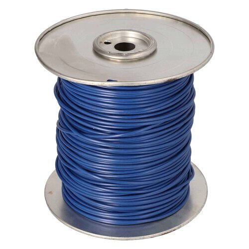 Install Bay US14500BL, 14 Ga US GPT All Copper Primary Wire Blue - Coil Of 500 Ft
