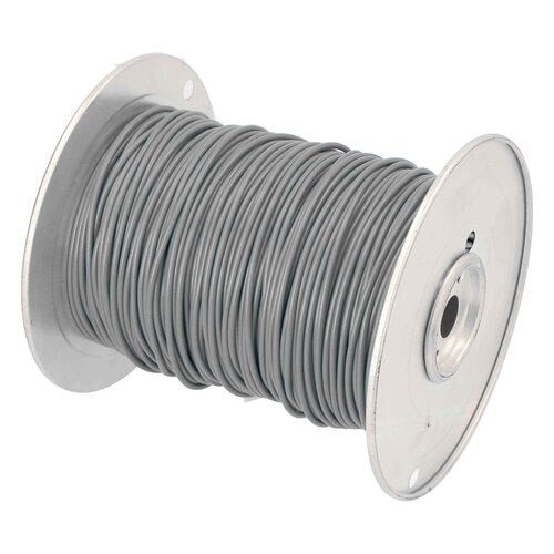 Install Bay US14500GY, 14 Ga US GPT All Copper Primary Wire Gray - Coil Of 500 Ft