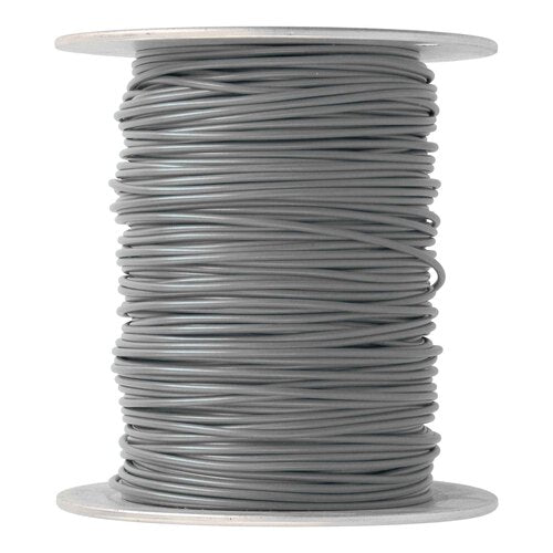 Install Bay US14500GY, 14 Ga US GPT All Copper Primary Wire Gray - Coil Of 500 Ft