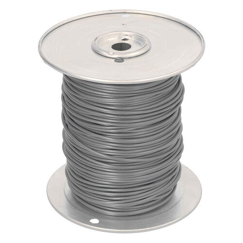 Install Bay US14500GY, 14 Ga US GPT All Copper Primary Wire Gray - Coil Of 500 Ft