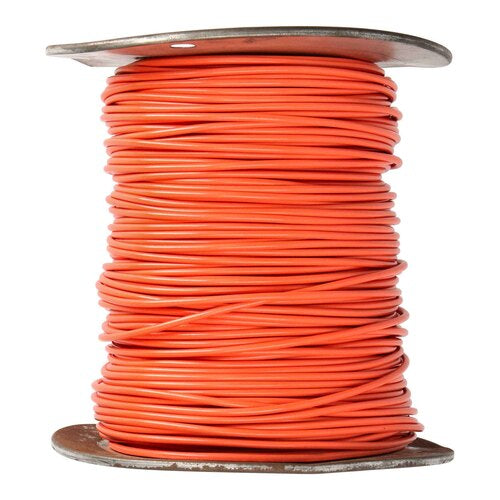 Install Bay US14500OR, 14 Ga US GPT All Copper Primary Wire Orange - Coil Of 500 Ft