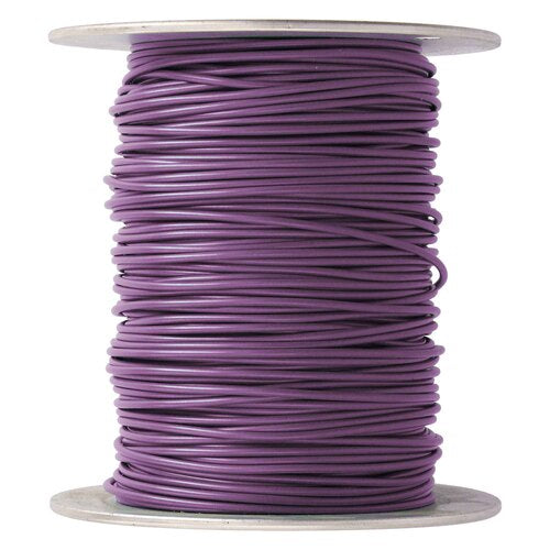Install Bay US14500PL, 14 Ga US GPT All Copper Primary Wire Purple - Coil Of 500 Ft