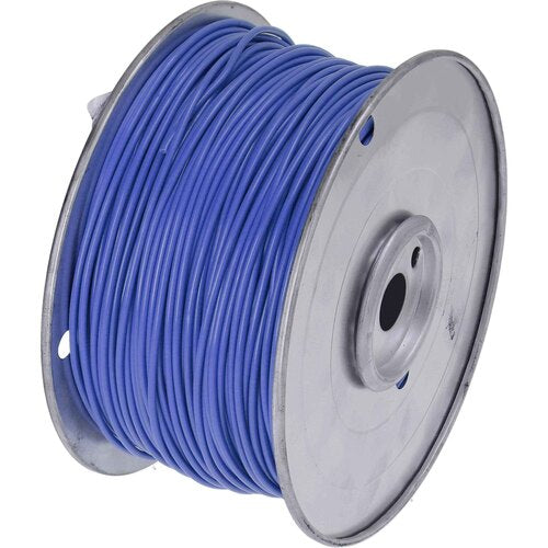 Install Bay US16500BL, 16 Ga US GPT All Copper Primary Wire Blue - Coil Of 500 Ft
