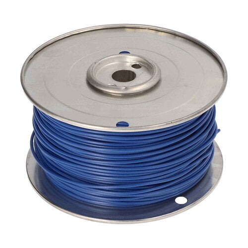 Install Bay US16500BL, 16 Ga US GPT All Copper Primary Wire Blue - Coil Of 500 Ft