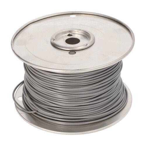 Install Bay US16500GY, 16 Ga US GPT All Copper Primary Wire Gray - Coil Of 500 Ft