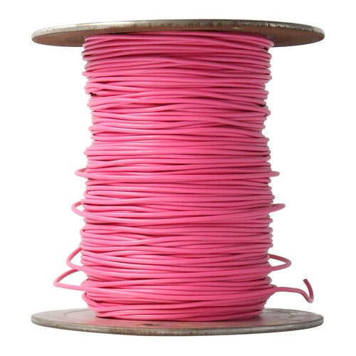 Install Bay US16500PK, 16 Ga US GPT All Copper Primary Wire Pink - Coil Of 500 Ft