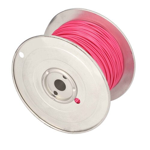 Install Bay US18500PK, 18 Ga US GPT All Copper Primary Wire Pink - Coil Of 500 Ft