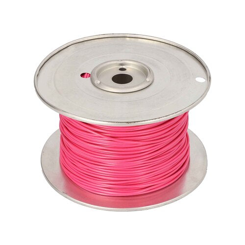 Install Bay US18500PK, 18 Ga US GPT All Copper Primary Wire Pink - Coil Of 500 Ft