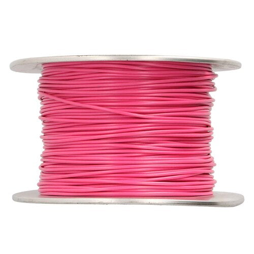 Install Bay US18500PK, 18 Ga US GPT All Copper Primary Wire Pink - Coil Of 500 Ft
