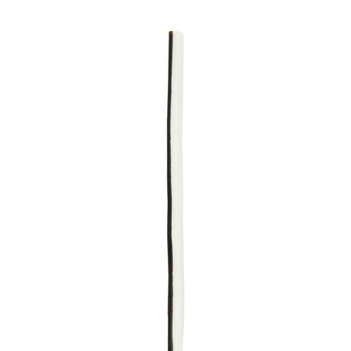 Install Bay US18500WBK, 18 Ga US GPT All Copper Primary Wire White w/Black Trace