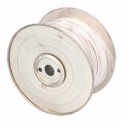 Install Bay US18500WBR, 18 Ga US GPT All Copper Primary Wire White w/Brown Trace
