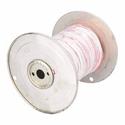 Install Bay US18500WRD, 18 Ga US GPT All Copper Primary Wire White w/Red Trace