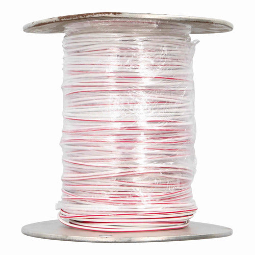 Install Bay US18500WRD, 18 Ga US GPT All Copper Primary Wire White w/Red Trace