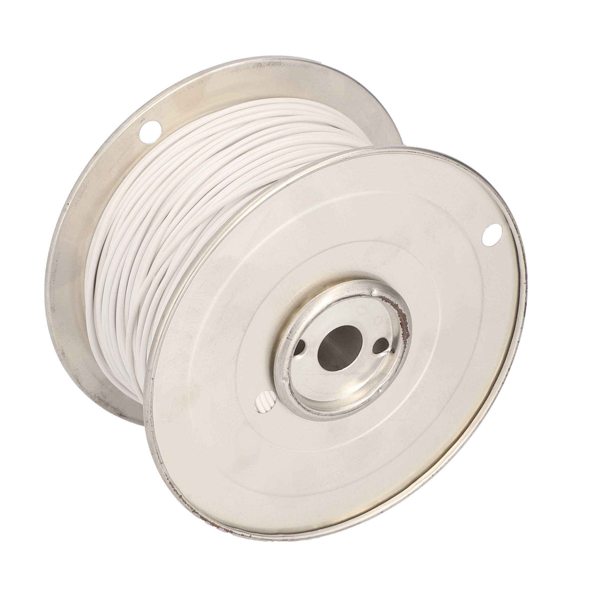 Install Bay US18500WT, 18 Ga US GPT All Copper Primary Wire White - Coil Of 500 Ft