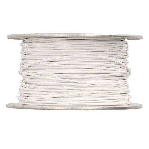 Install Bay US18500WT, 18 Ga US GPT All Copper Primary Wire White - Coil Of 500 Ft