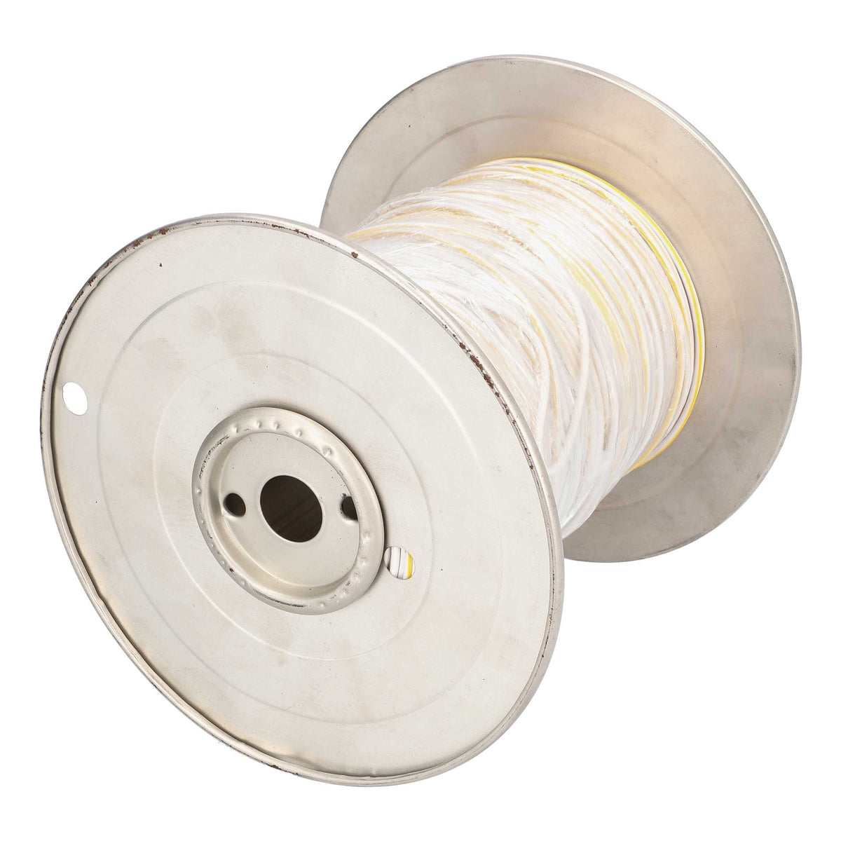 Install Bay US18500WYL, 18 Ga US GPT All Copper Primary Wire White w/Yellow Trace