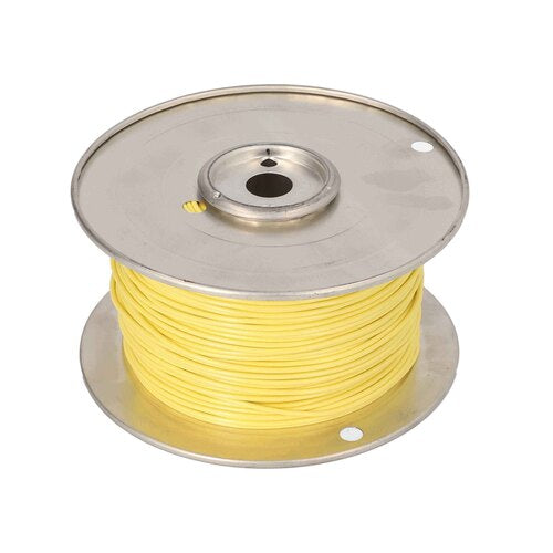Install Bay US18500YL, 18 Ga US GPT All Copper Primary Wire Yellow - Coil Of 500 Ft