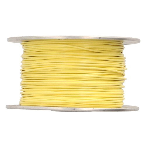 Install Bay US18500YL, 18 Ga US GPT All Copper Primary Wire Yellow - Coil Of 500 Ft