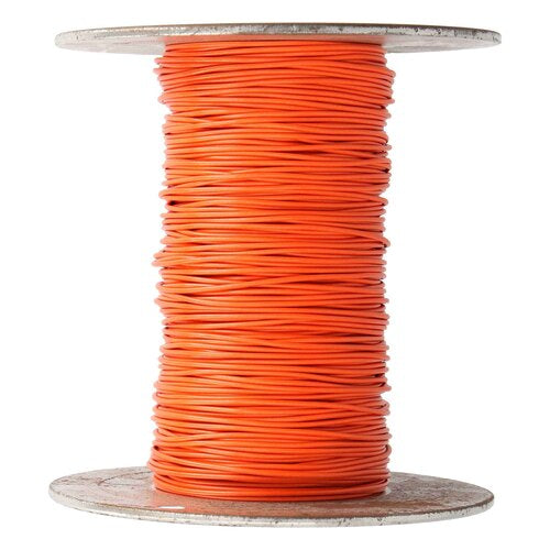 Install Bay US22500OR, 22 Ga US GPT All Copper Primary Wire Orange - Coil Of 500 Ft
