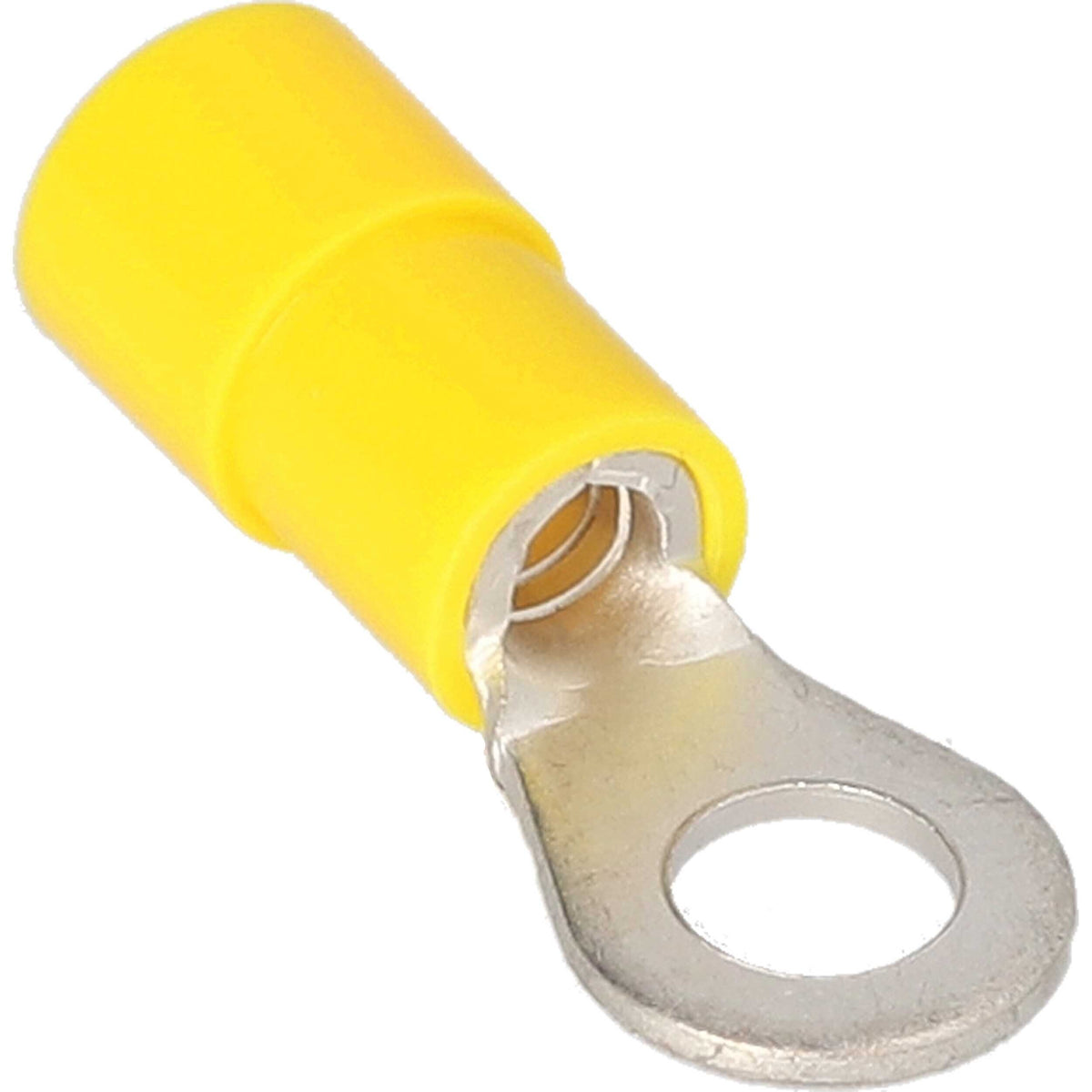 Install Bay YNRT10, Yellow Nylon Ring Terminal 12-10 Gauge #10 - Package of 100