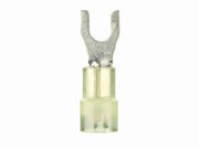 Install Bay YNST10, Yellow Nylon Spade Terminal 12-10 Gauge #10 Package of 100
