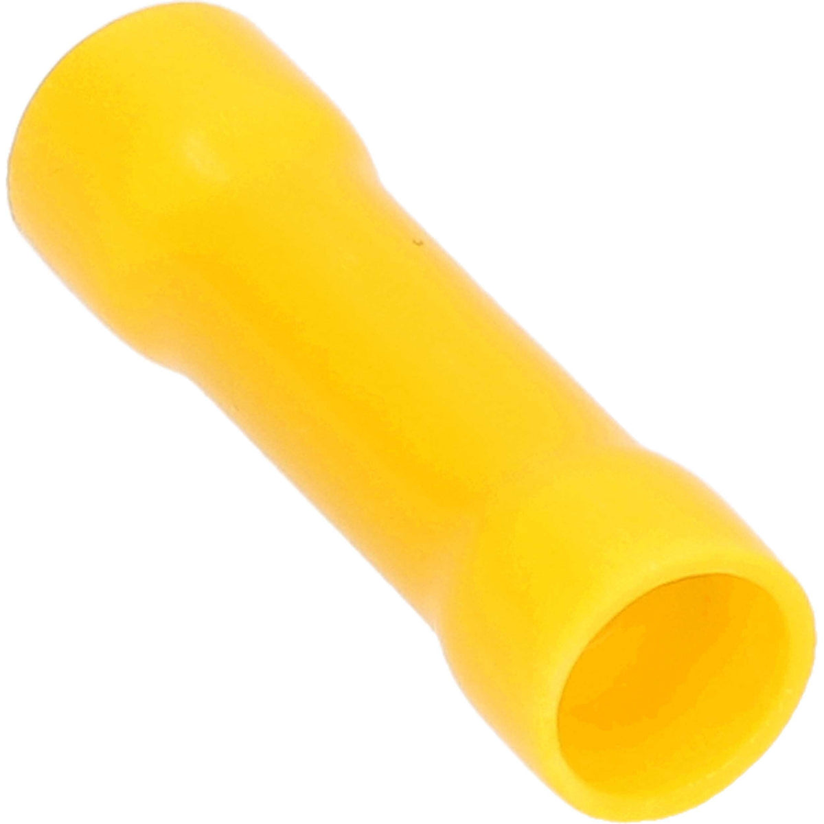 Install Bay YVBC, Yellow Vinyl Butt Connector 12-10 Gauge - Package of 100